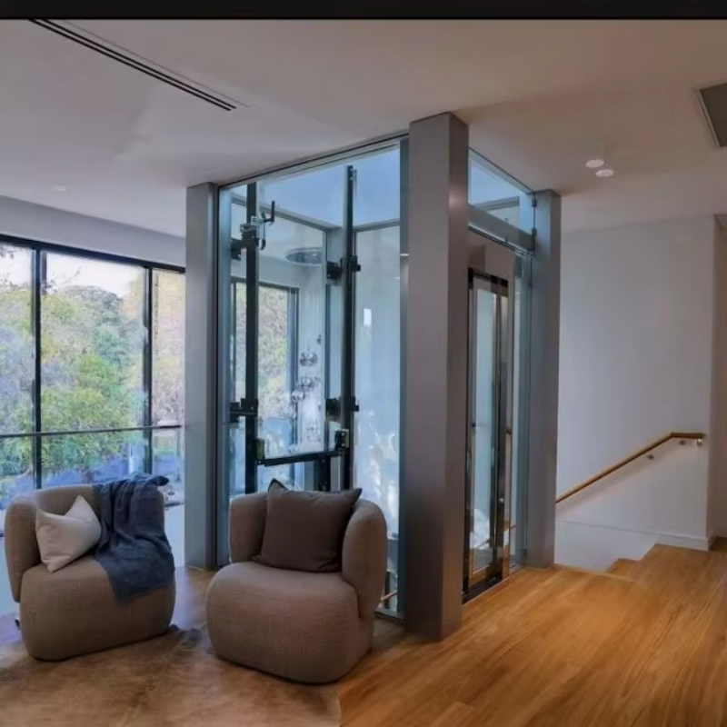 VTEV108 Ascensores Elevadores 가족 주택 설치를 위한 안전하고 신뢰할 수 있는 빌라 리프트