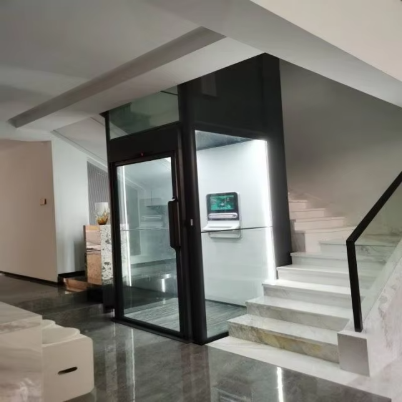 VTEV108 Ascensores Elevadores 가족 주택 설치를 위한 안전하고 신뢰할 수 있는 빌라 리프트
