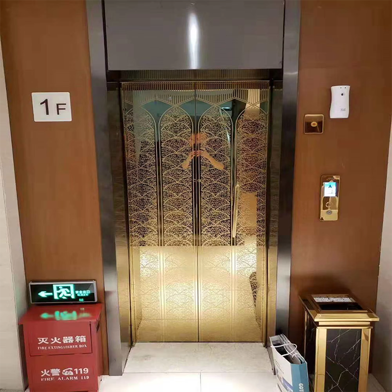 VTEO101 Ascensores 고급 아파트 및 사무실 건물을 위한 세련된 전망대 엘리베이터
