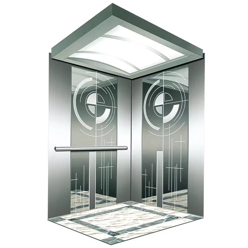 VTEP103 Elevadores Ascensores 럭셔리 아파트용 우아한 승객용 엘리베이터는 생활 공간을 향상시킵니다.