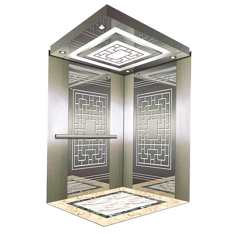 VTEP103 Elevadores Ascensores 럭셔리 아파트용 우아한 승객용 엘리베이터는 생활 공간을 향상시킵니다.