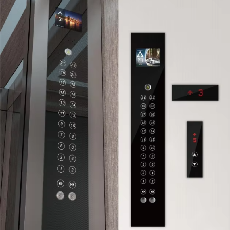 VTSP332 엘리베이터 부품 사각 푸시 버튼(LED 조명 포함)
