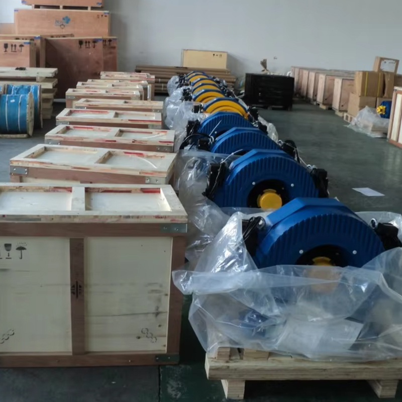 VTSP220 320kg-1000kg Ac220V 엘리베이터 제어 기계