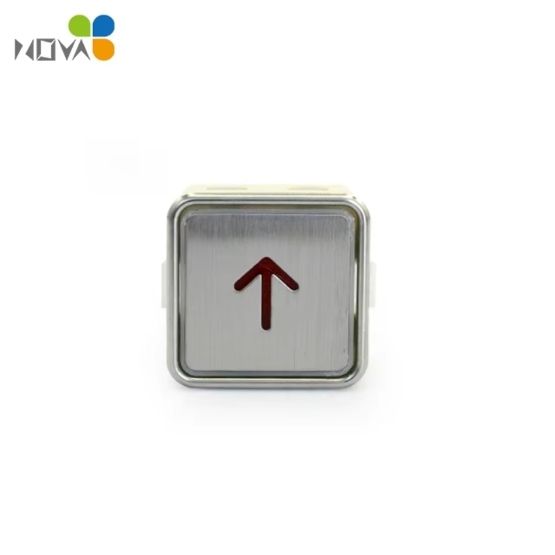 VTSP353 최고의 가격 NV 현대 스테인레스 스틸 엘리베이터 푸시 버튼 부품 사무실 건물 1년 보증