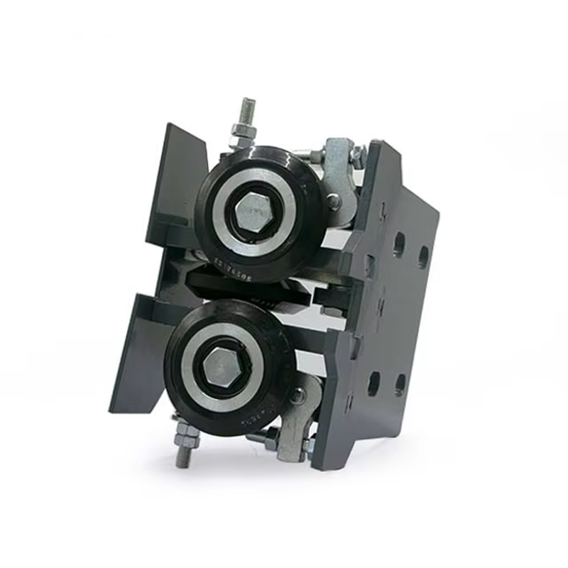 VTSP153 OEM 엘리베이터 부품 엘리베이터 리프트 카운터웨이트 롤러 가이드 신발 - 스테인레스 스틸_금속 사무실 건물을 위한 현대적인 디자인